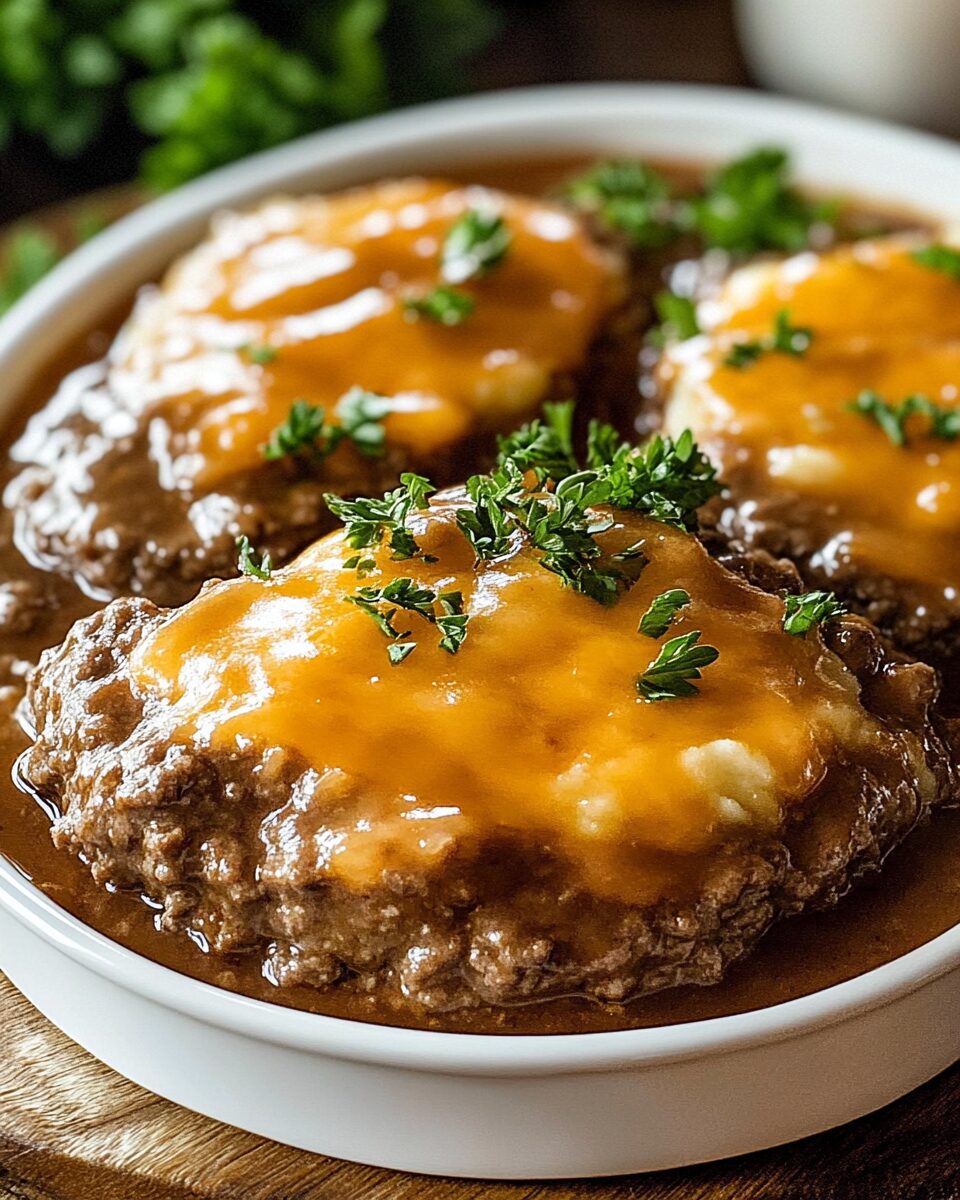 Amish Hamburger Steak Bake