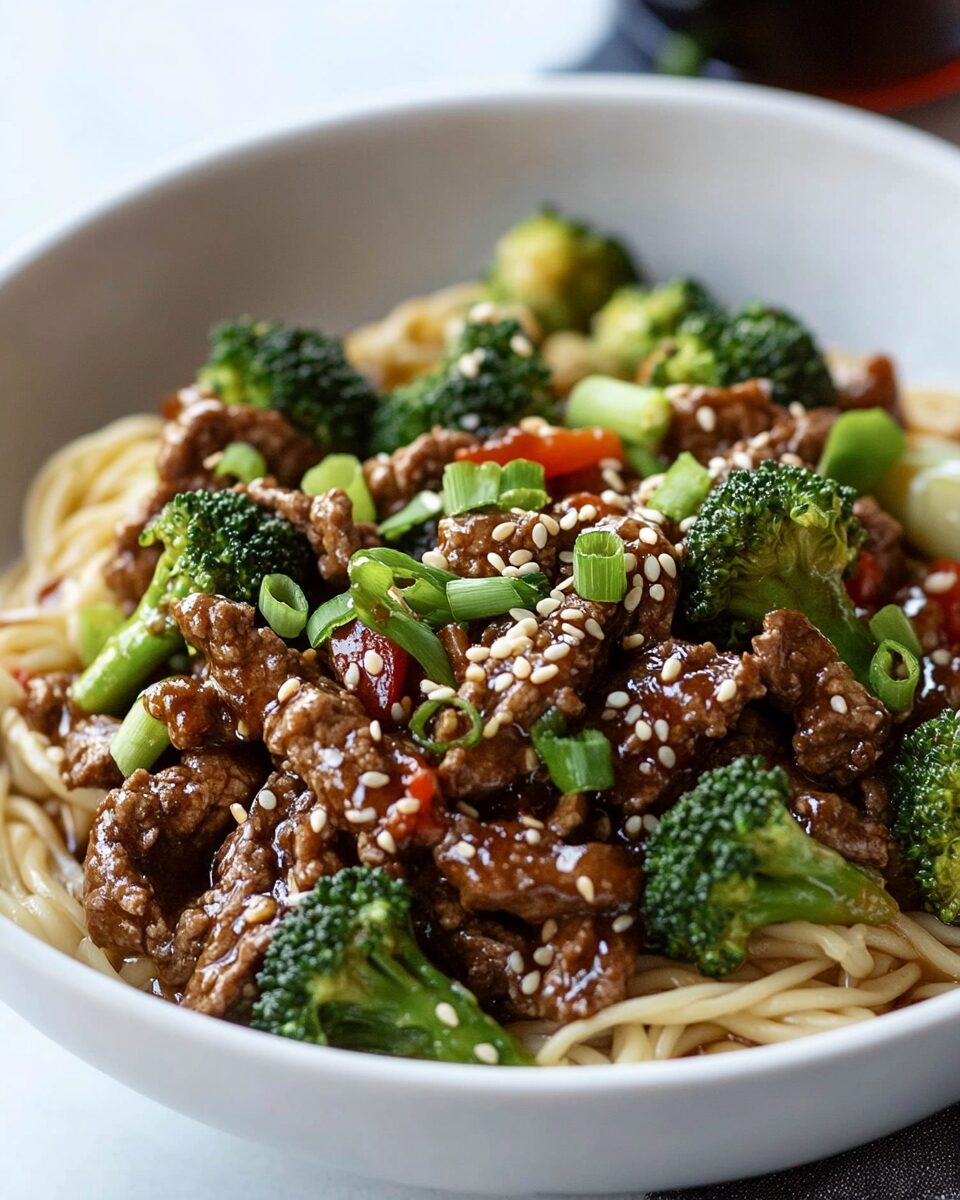 Ground Beef and Broccoli Stir Fry