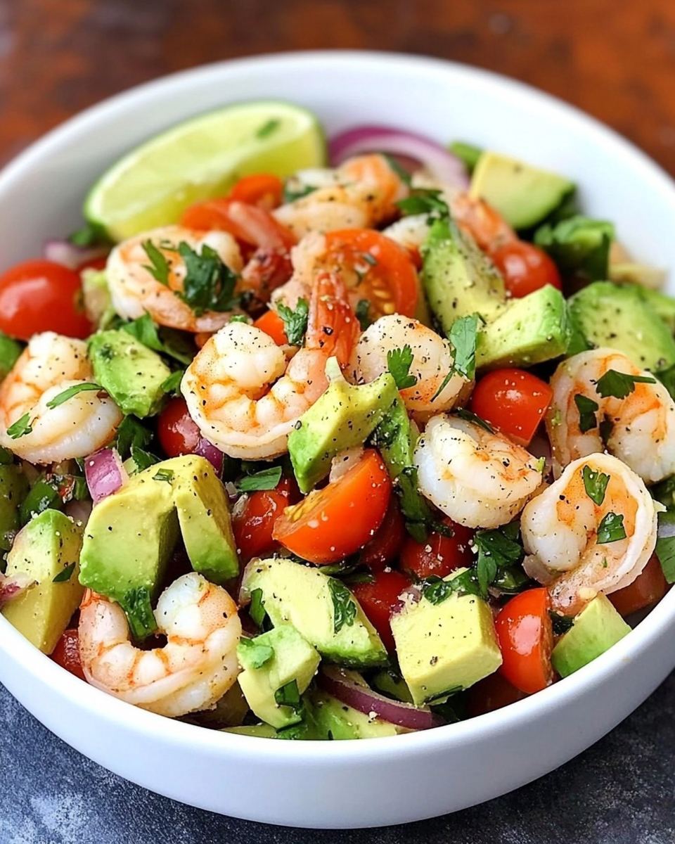 Shrimp and Avocado Salad