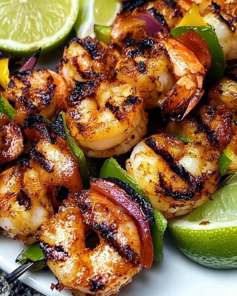 Grilled Margarita Shrimp Kebabs