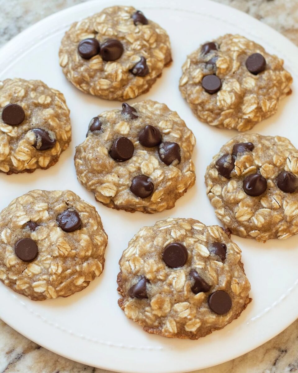 Chewy Oatmeal Chocolate Chip Cookies