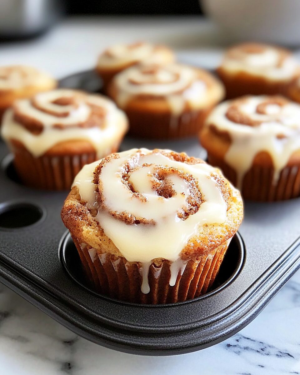 Cinnamon Roll Muffins