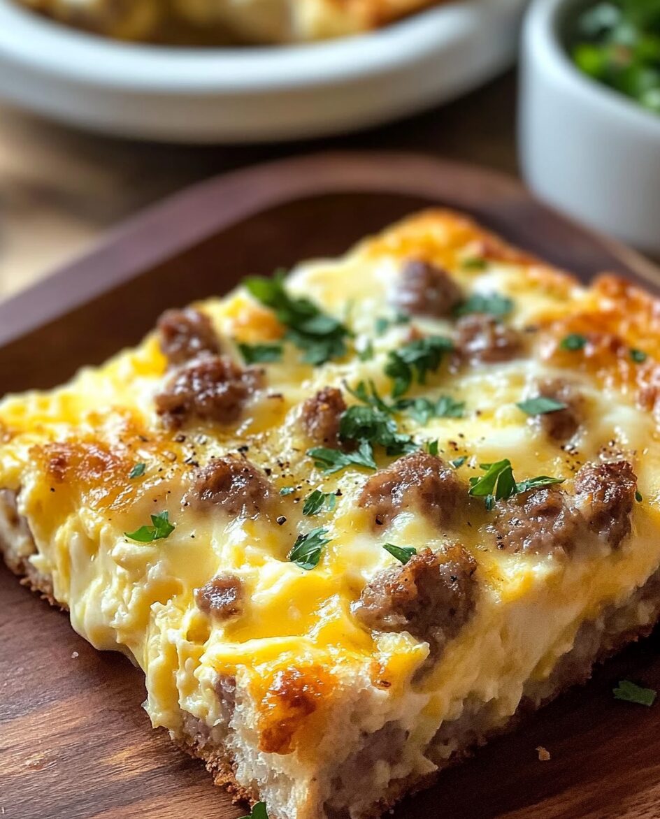 Sausage and Egg Breakfast Casserole