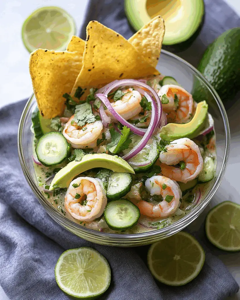 Aguachile Shrimp Ceviche