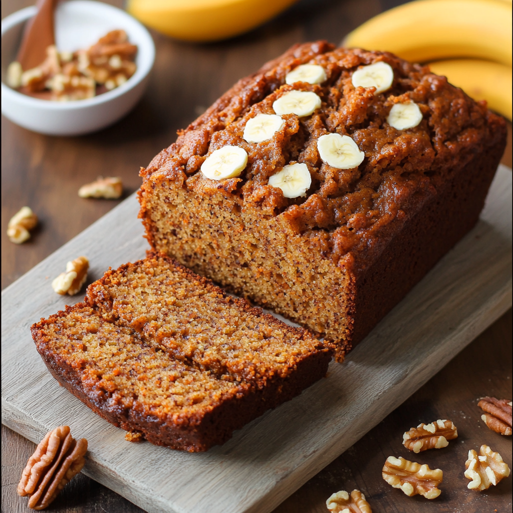 Carrot Cake Banana Bread