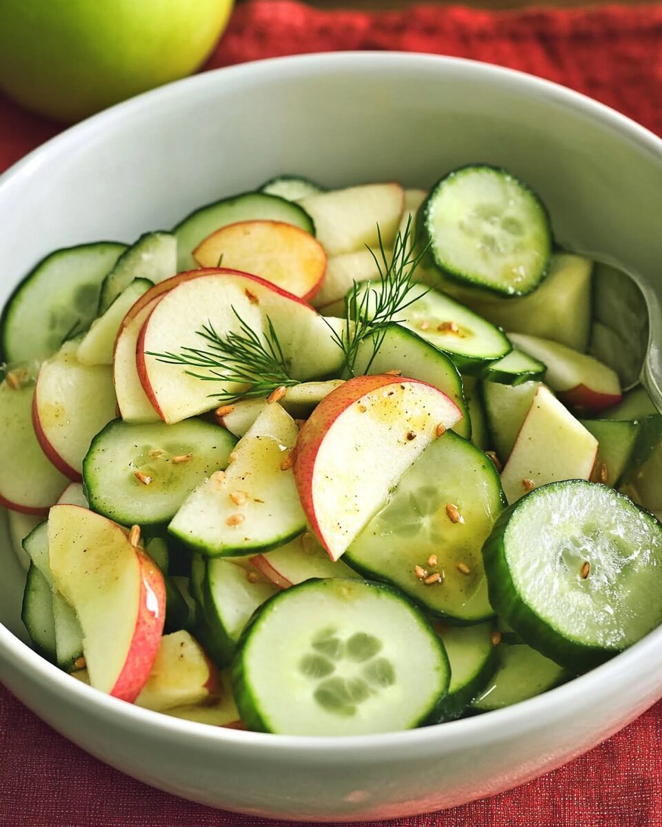 Crunchy Cucumber Apple Salad