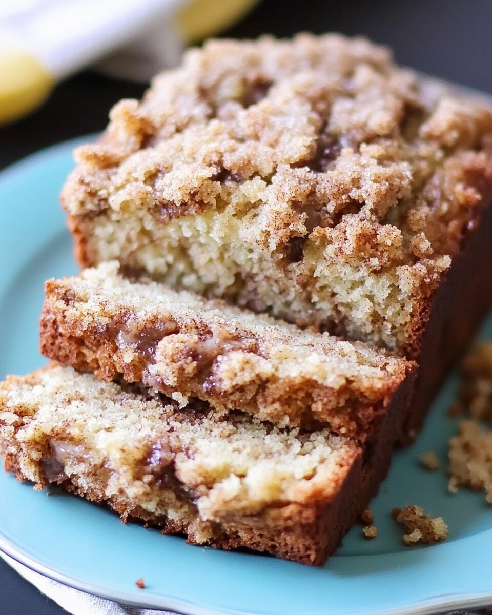 Coffee Cake Banana Bread