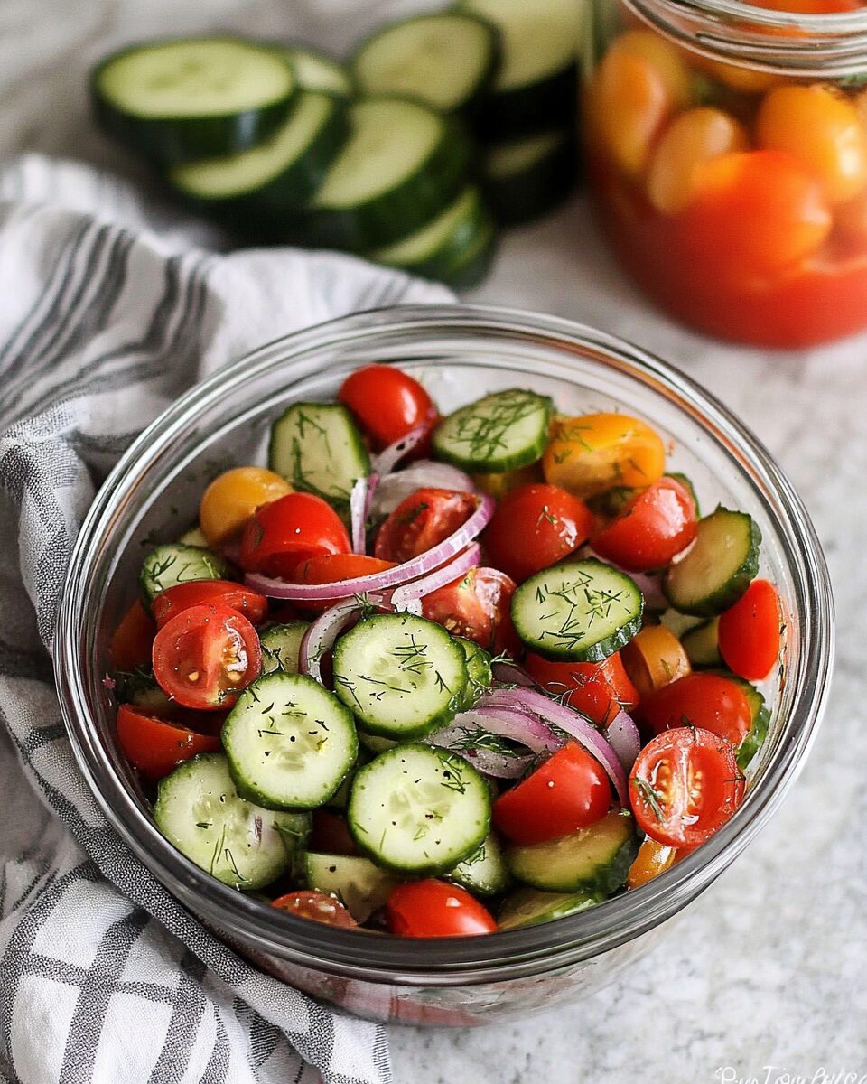 Cucumber Tomato Salad