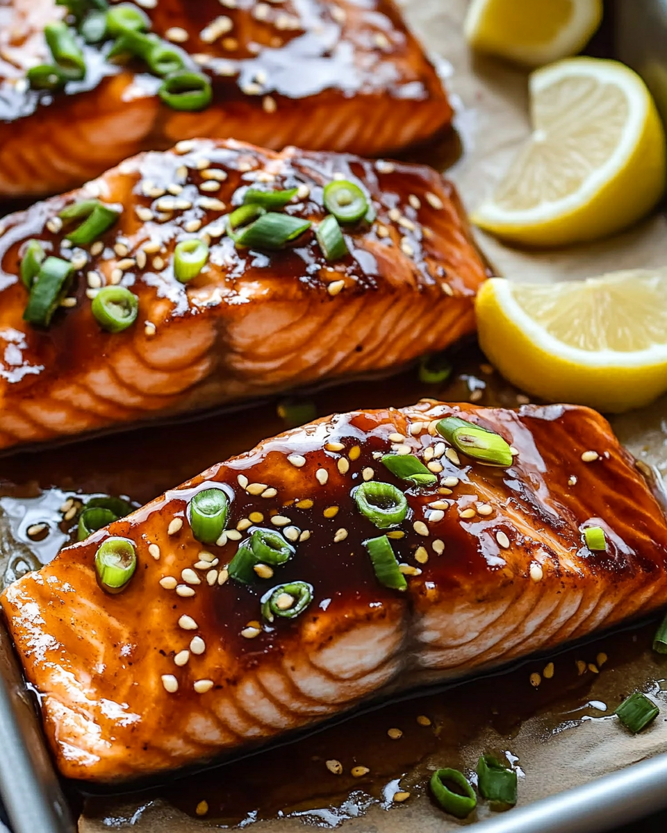 Baked Teriyaki Salmon