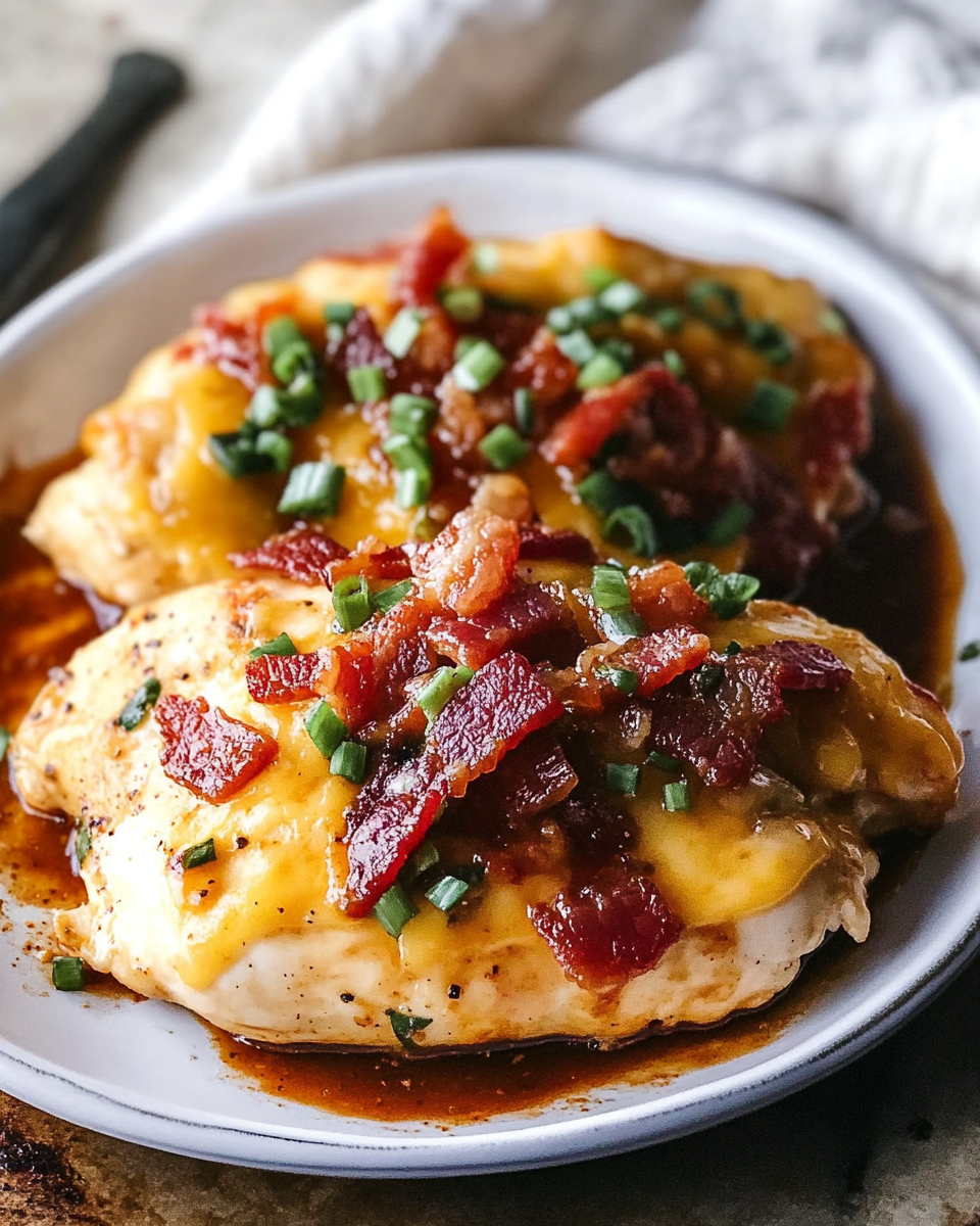Cowboy BBQ Bacon Cheddar Chicken
