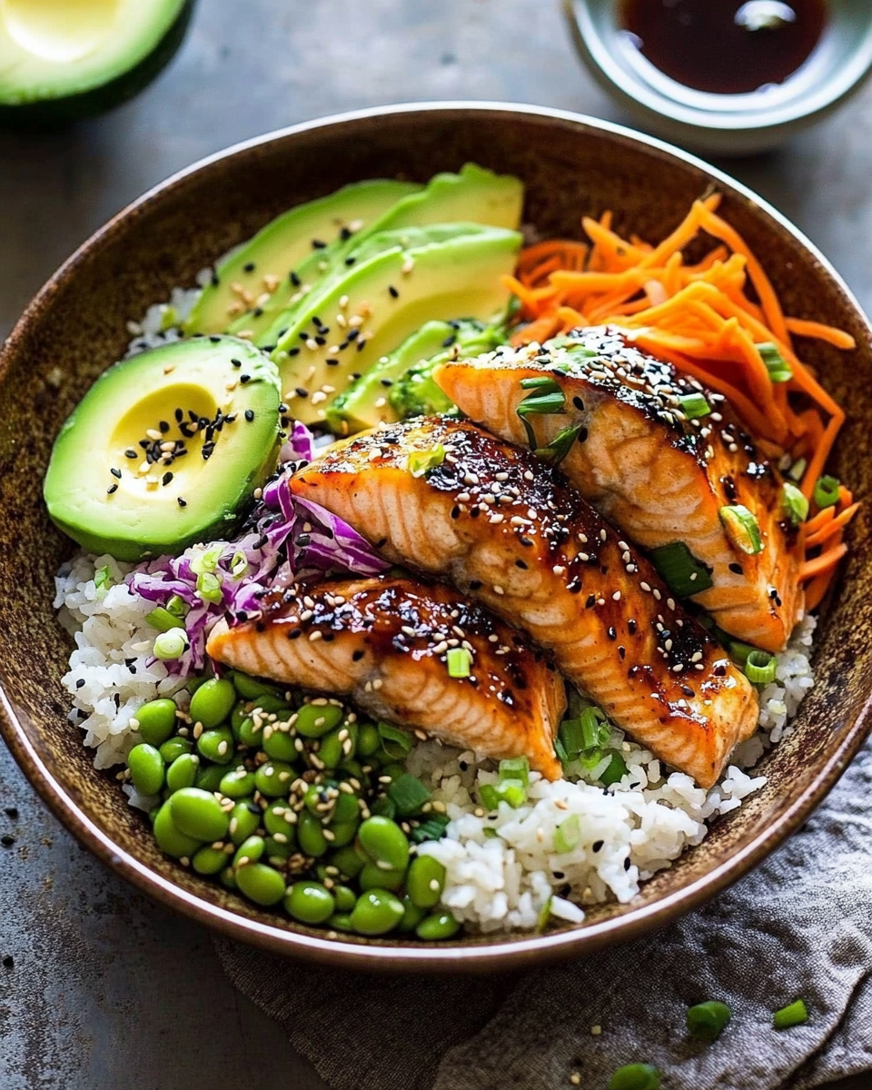 Furikake Salmon Bowls