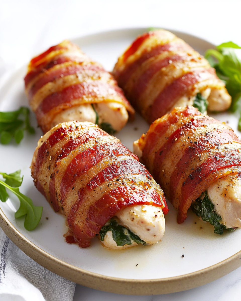 Bacon-Wrapped Chicken Breast