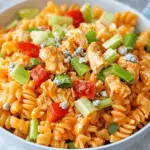 Buffalo Chicken Pasta Salad