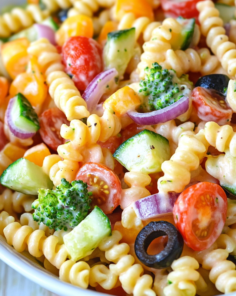 Summer Garden Pasta Salad