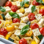 Baked Feta Pasta with Vegetables