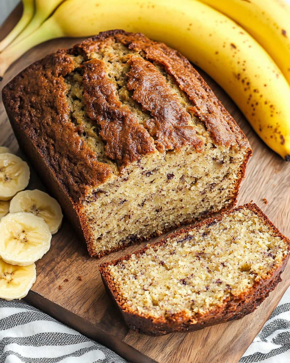 Banana Bread with Applesauce