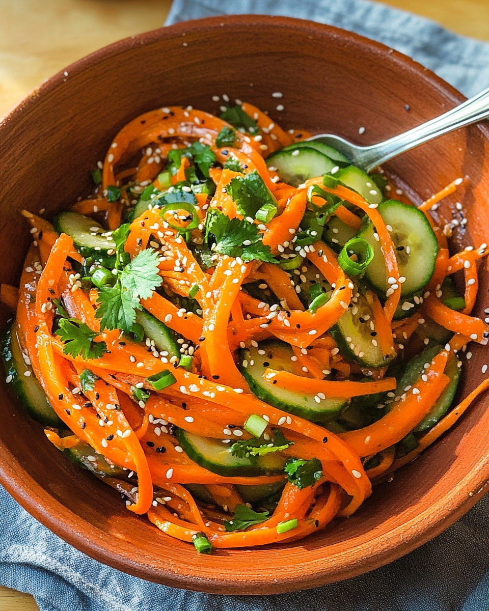 Cucumber Carrot Salad