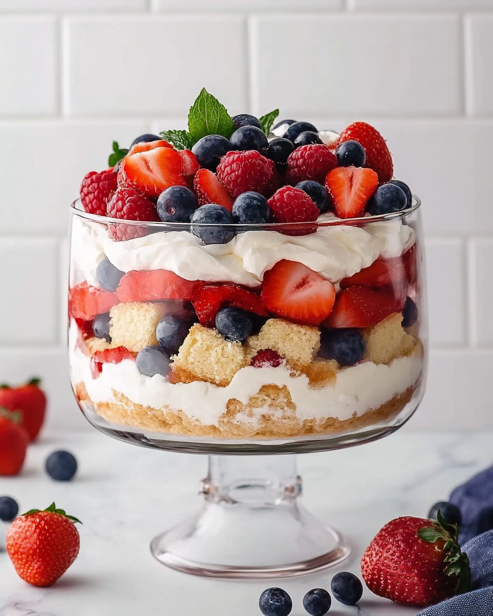 4th of July Trifle