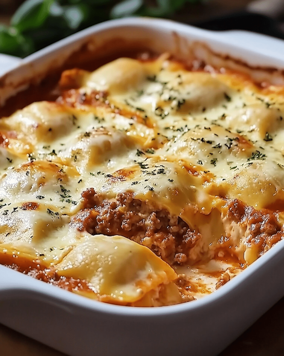 Million Dollar Ravioli Casserole