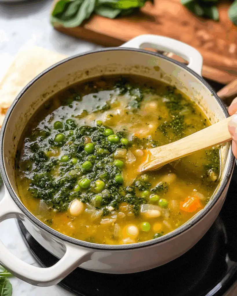 Spring Pistou Soup