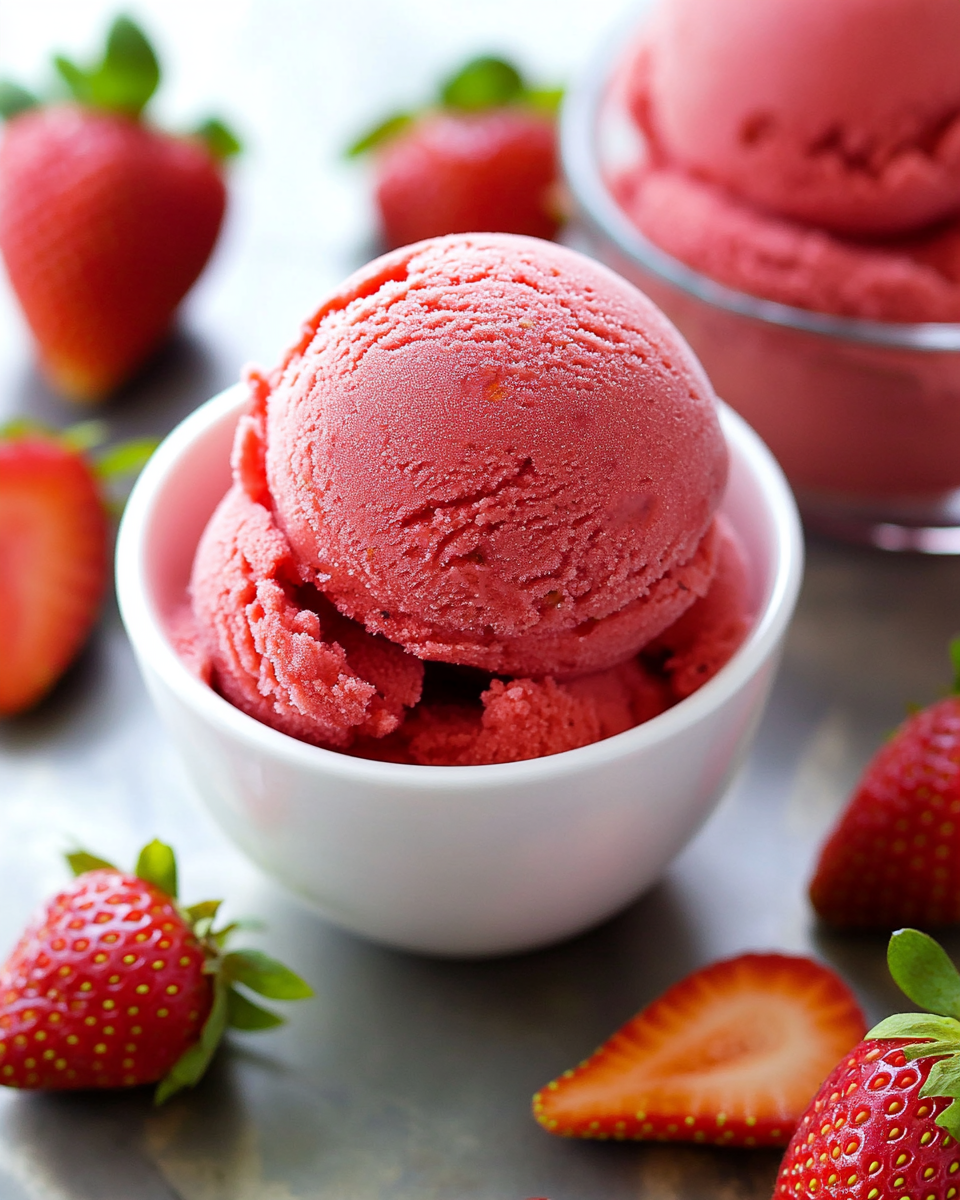 Strawberry Sorbet