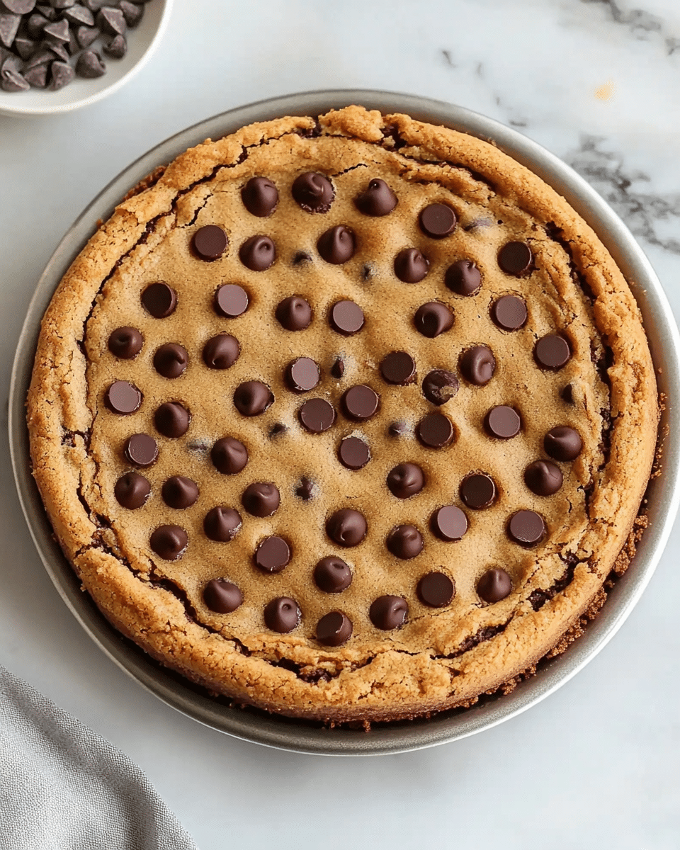 Chocolate Chip Cookie Cake