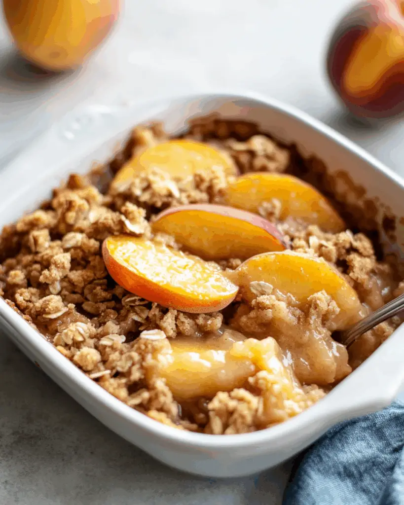 Peach Crisp