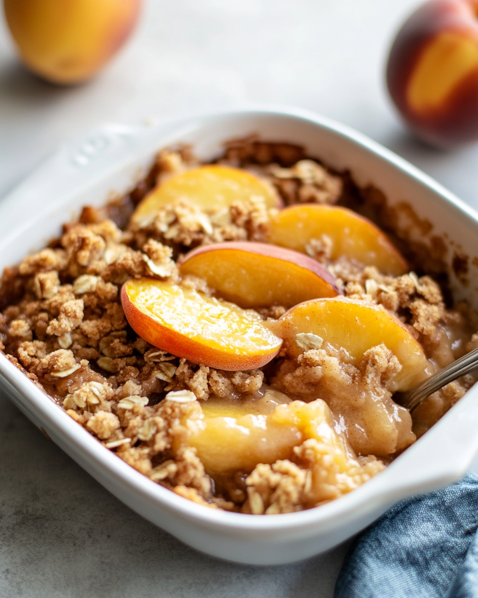 Peach Crisp