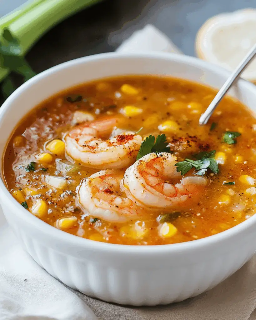 Shrimp and Corn Soup