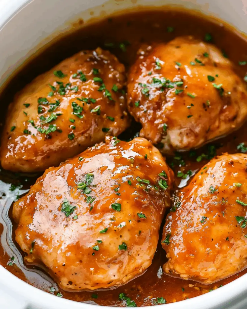 Crockpot Apricot Chicken