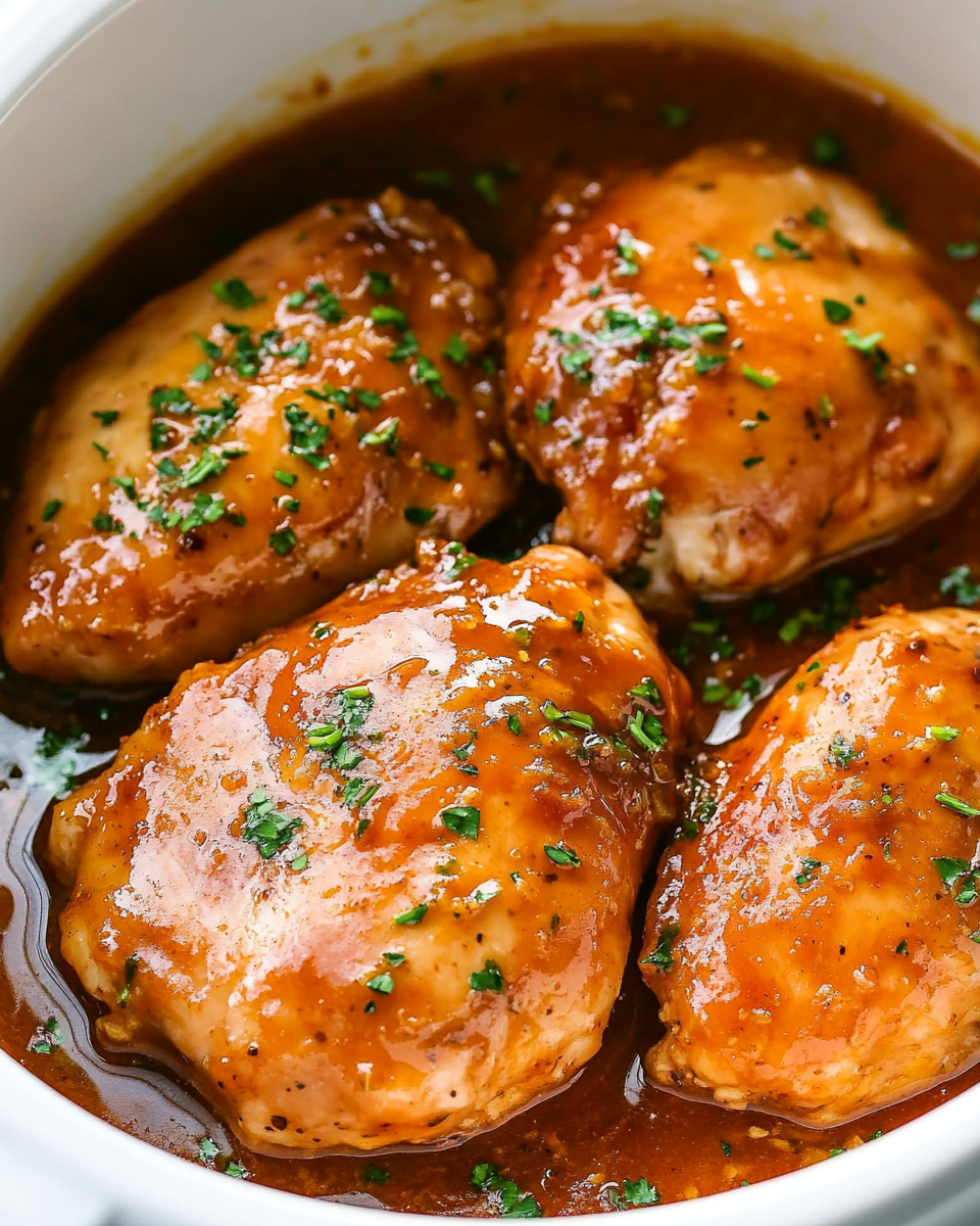 Crockpot Apricot Chicken