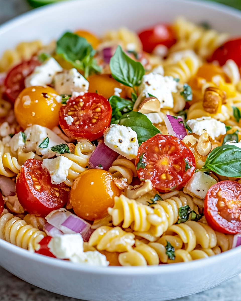Hot Honey Pasta Salad