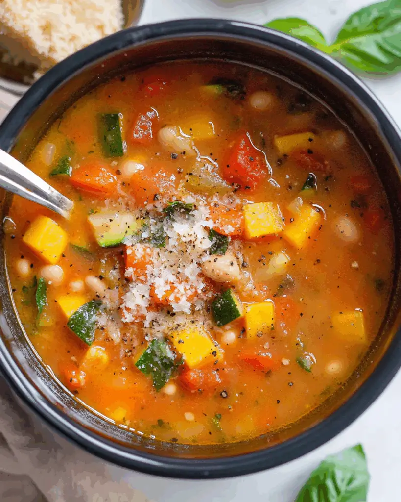 Slow Cooker Italian Summer Soup