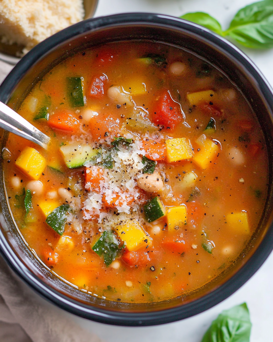 Slow Cooker Italian Summer Soup