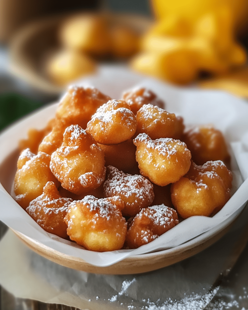 Funnel Cake Bites