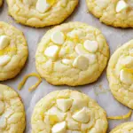 Lemon White Chocolate Cookies