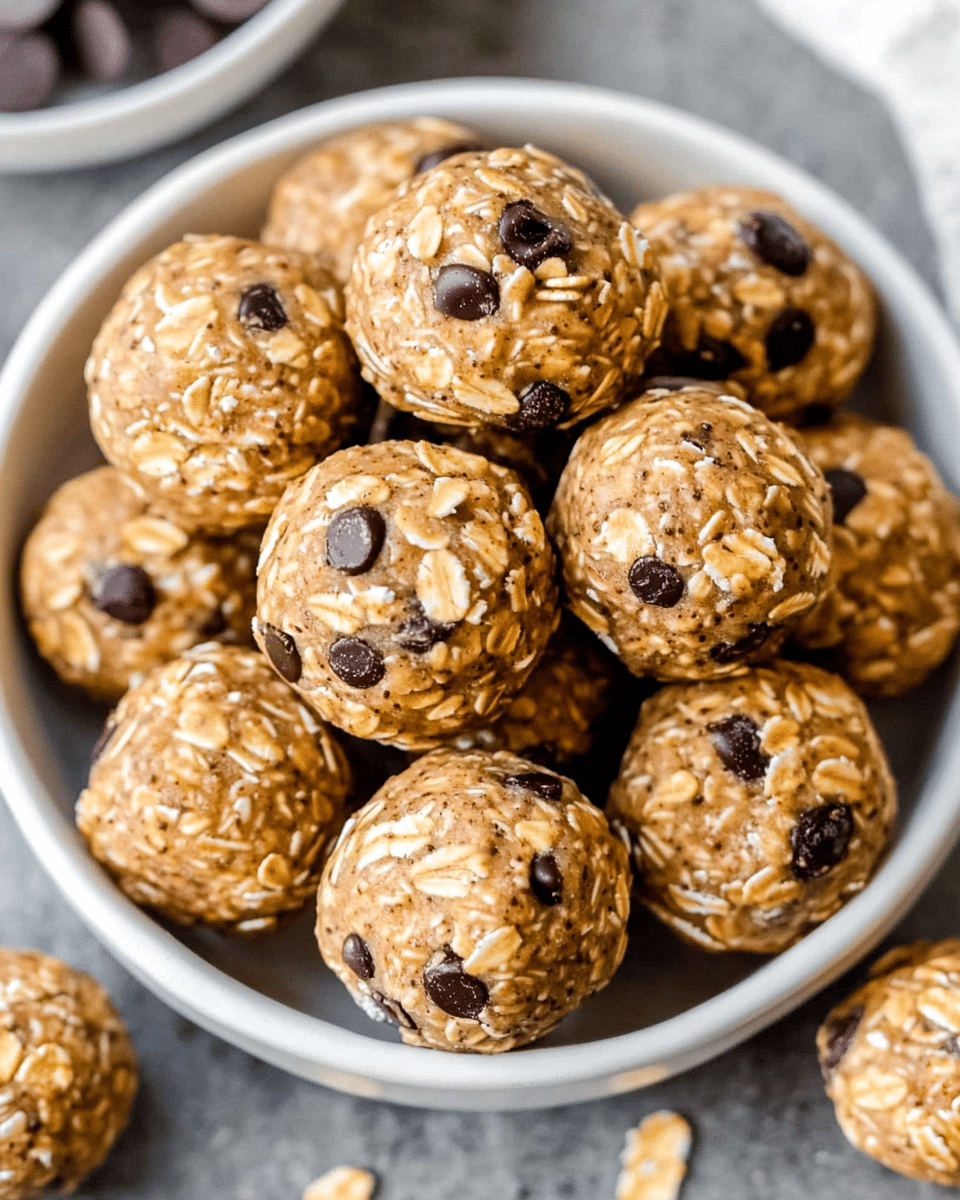 Peanut Butter Oatmeal Energy Bites