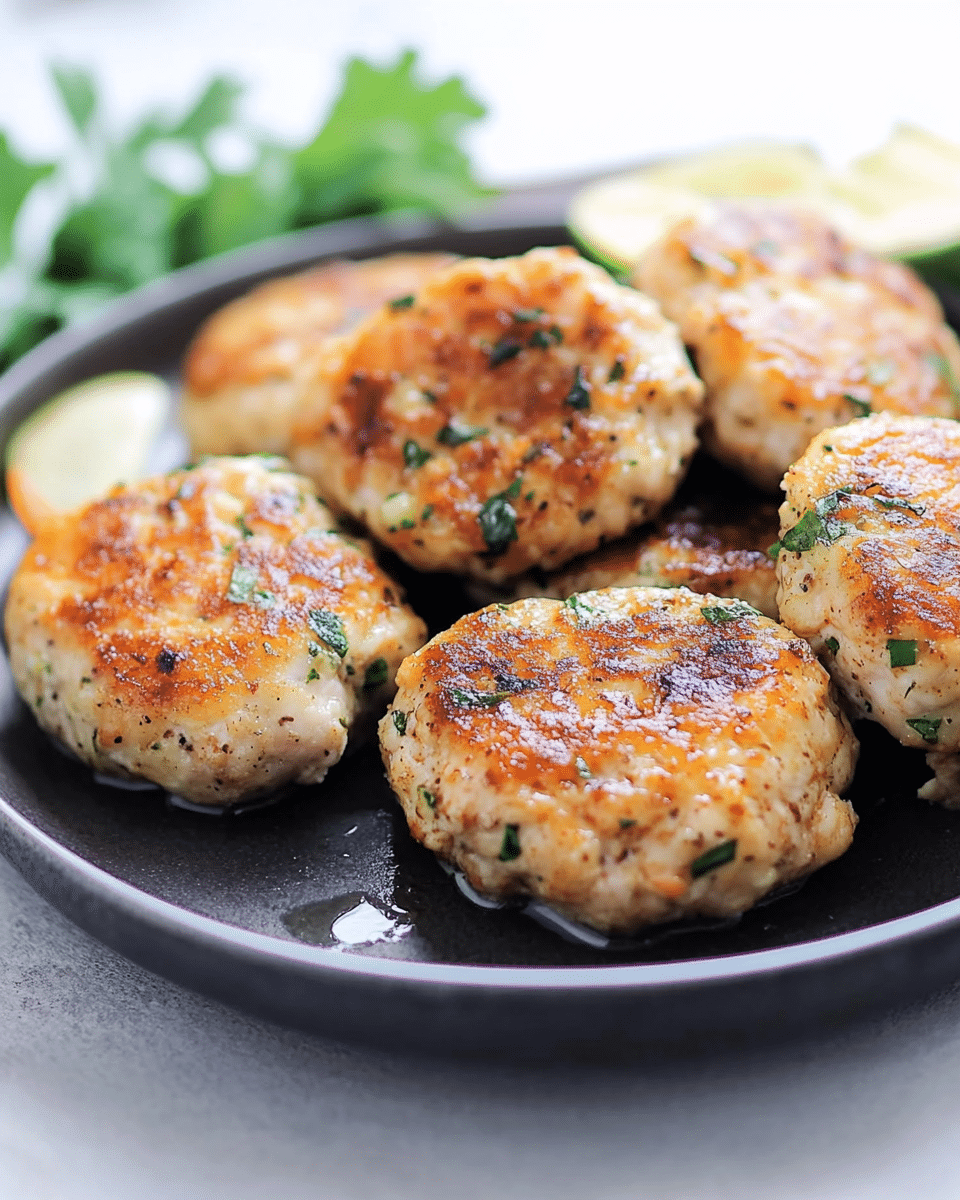French Chicken Rissoles
