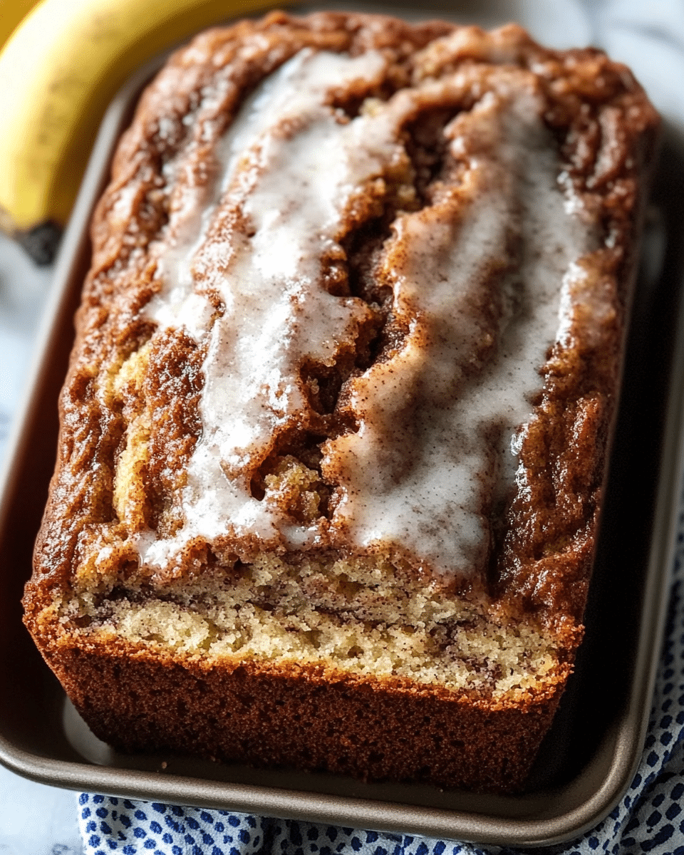 Cinnamon Swirl Banana Bread