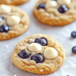 Blueberry White Chocolate Chip Cookies