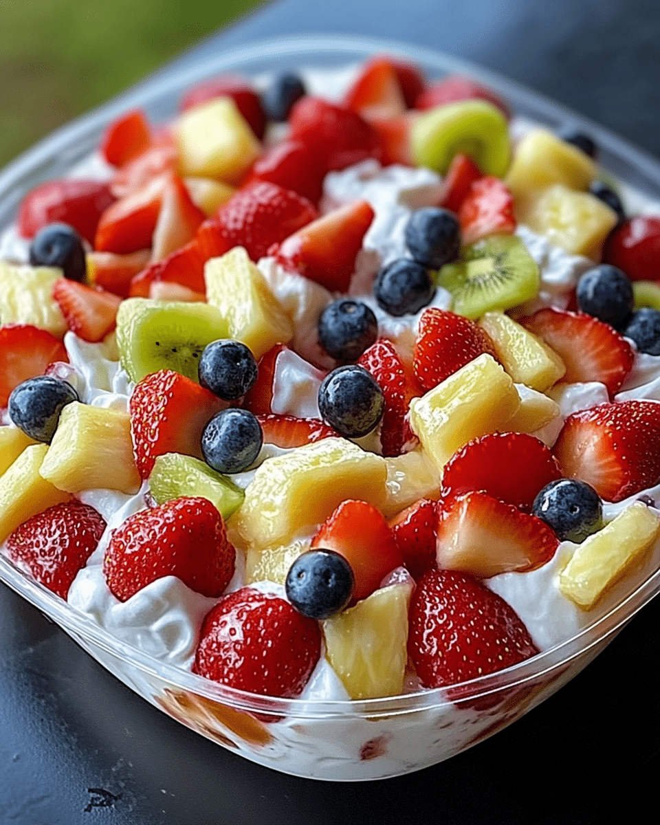 Cheesecake Fruit Salad