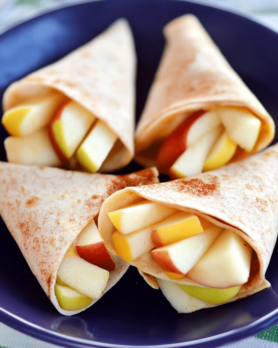 Apple Cheese Wraps