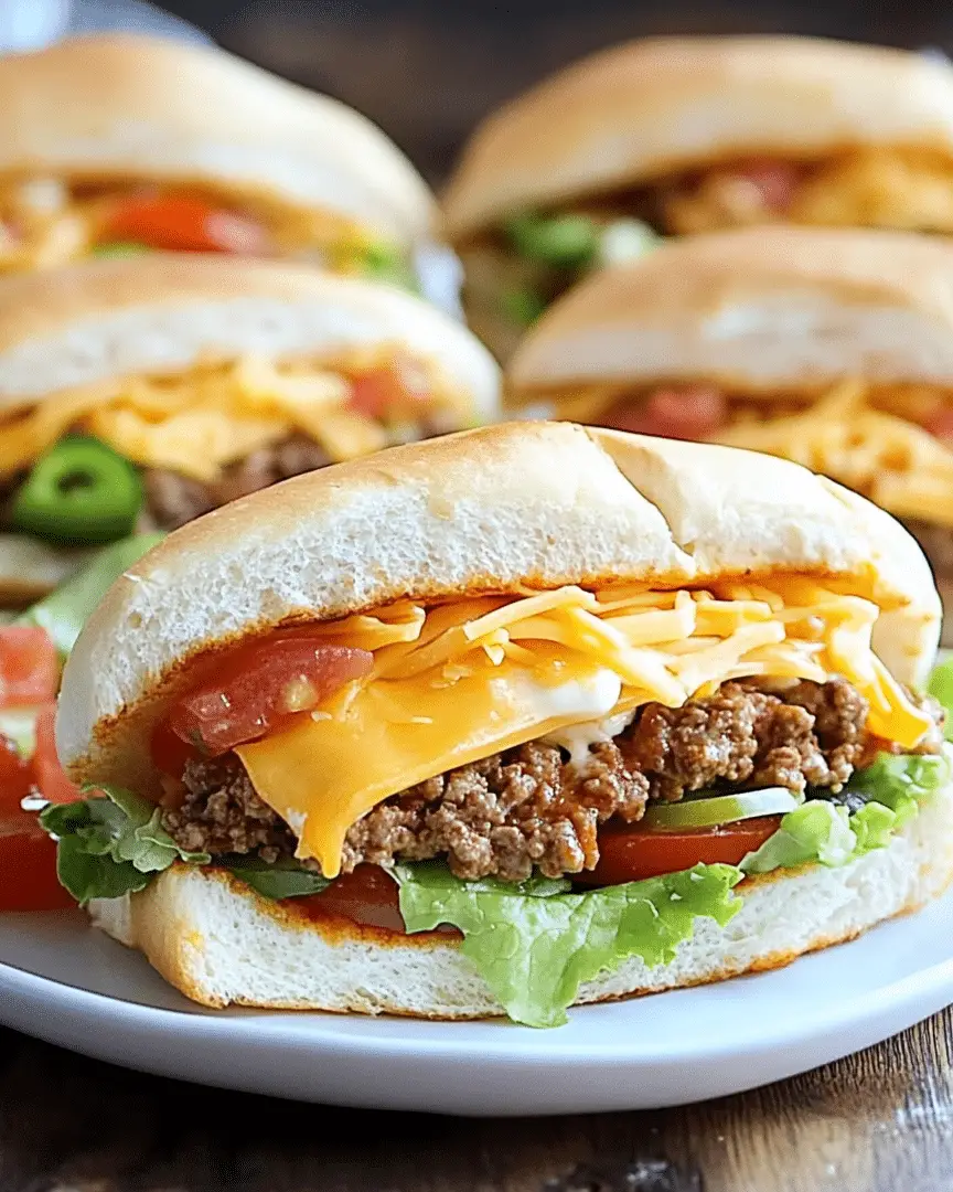 Taco Sandwich Melts