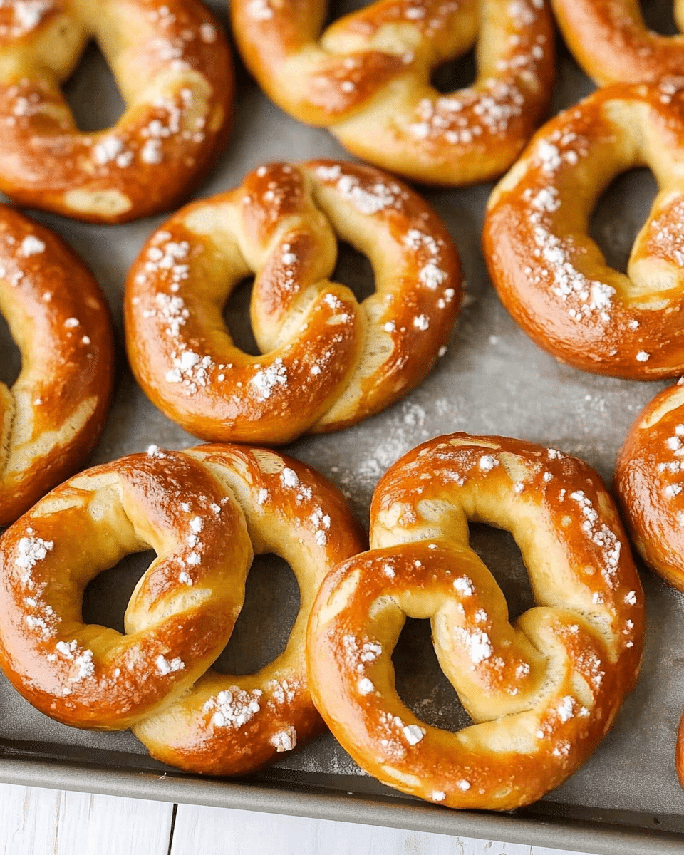 Salted Soft Pretzels
