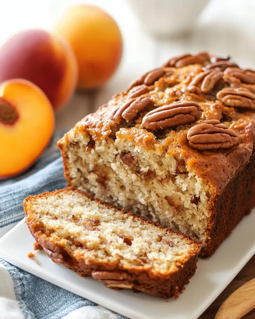 Peach Pecan Bread