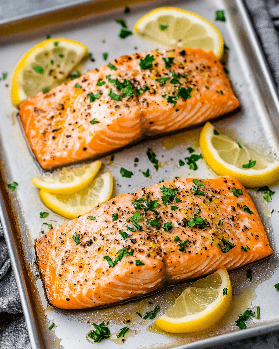 Lemon Pepper Salmon