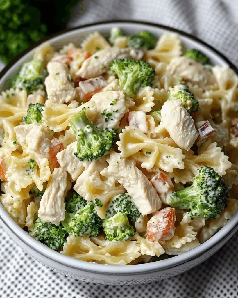 Chicken Broccoli Pasta Salad