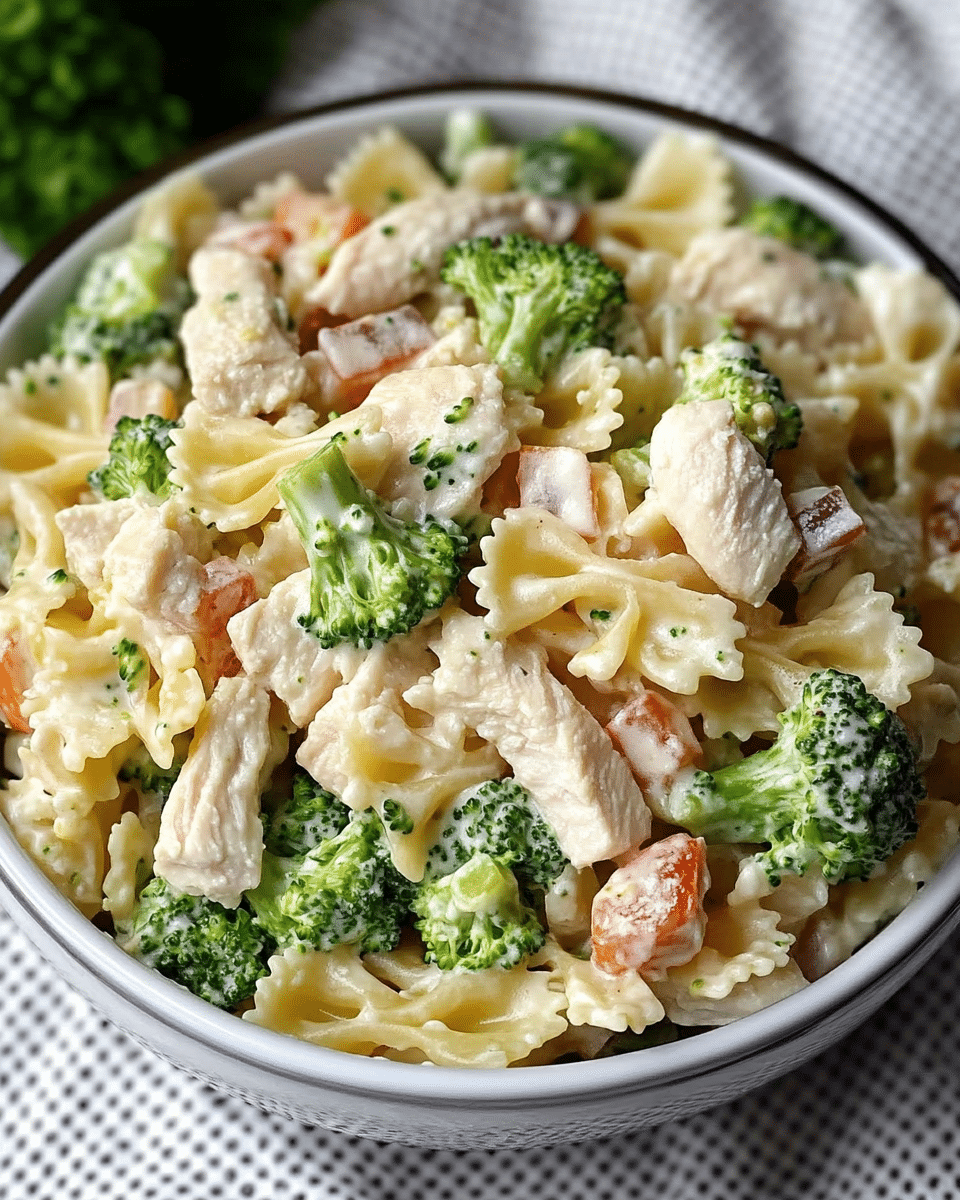 Chicken Broccoli Pasta Salad