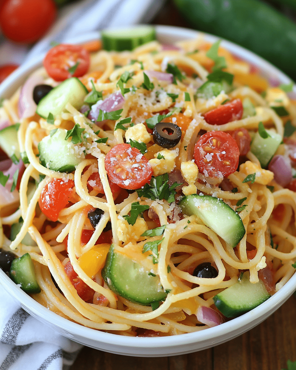 Spaghetti Pasta Salad