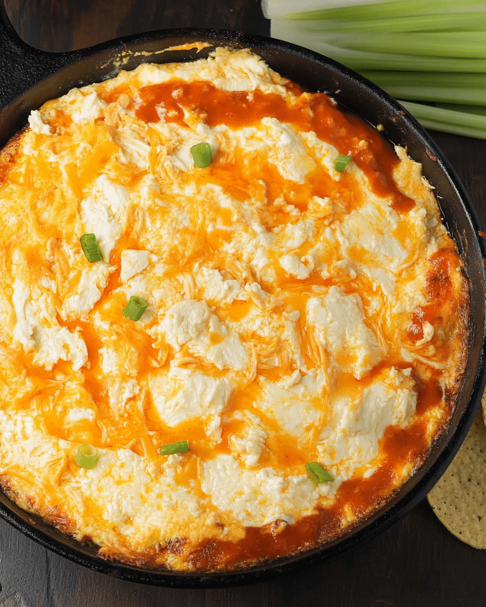 Smoked Buffalo Chicken Dip